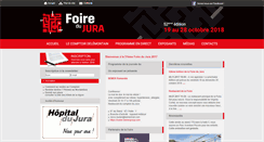 Desktop Screenshot of foire-jura.ch